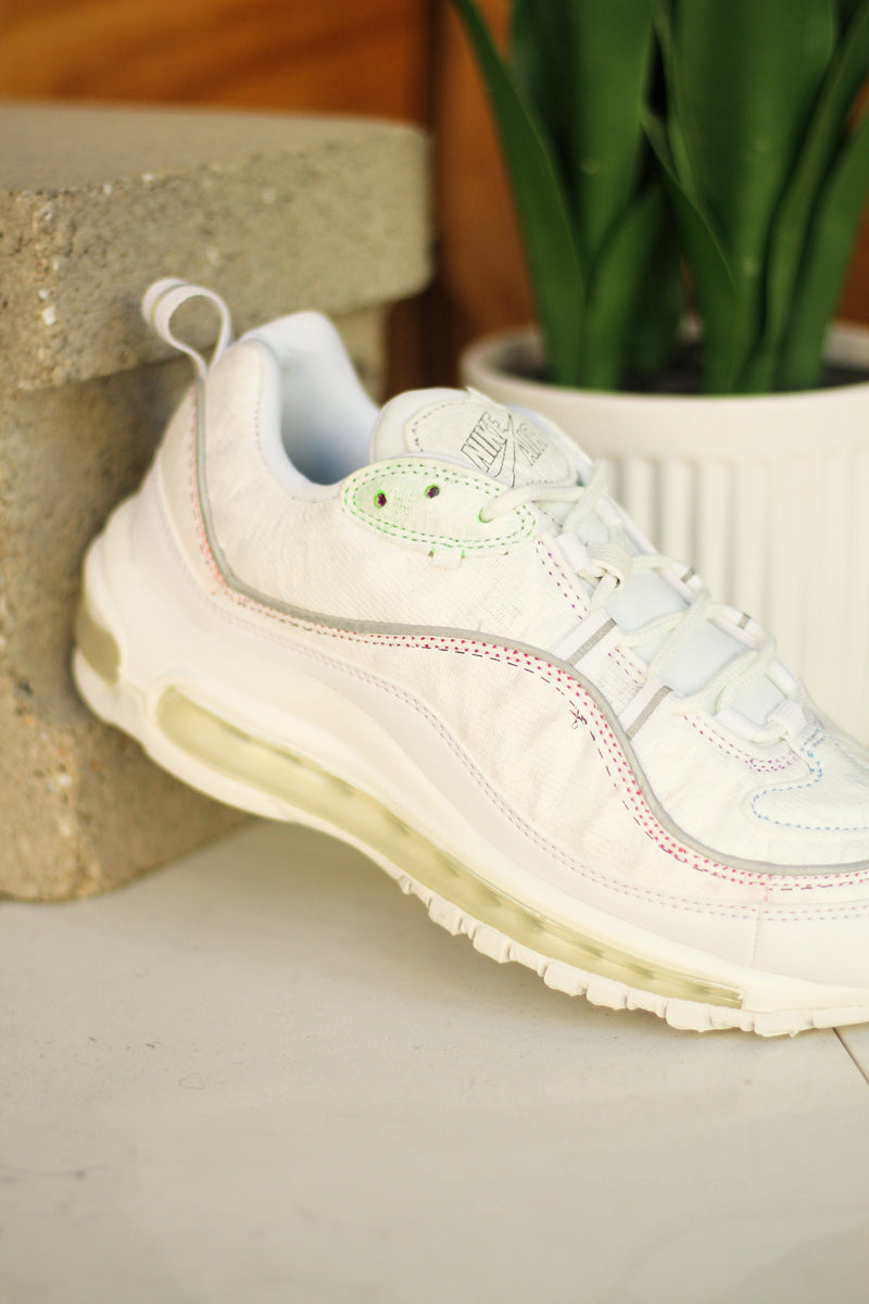 W AIR MAX 98 LX CUT AWAY "WHITE"