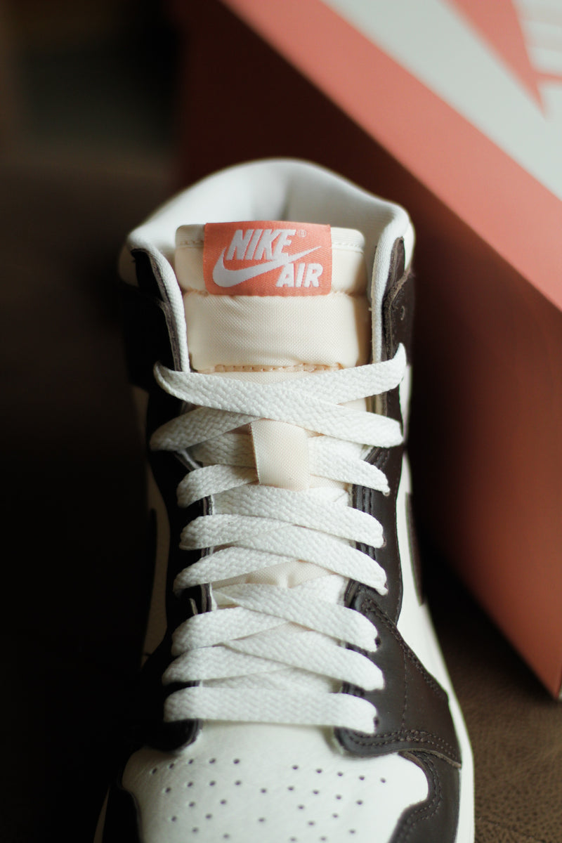 W AIR JORDAN 1 RETRO HIGH OG "BAROQUE BROWN/SAIL-LT MADDER ROOT"