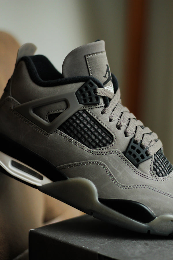 AIR JORDAN 4 RETRO "CAVE STONE/BLACK-PHANTOM"