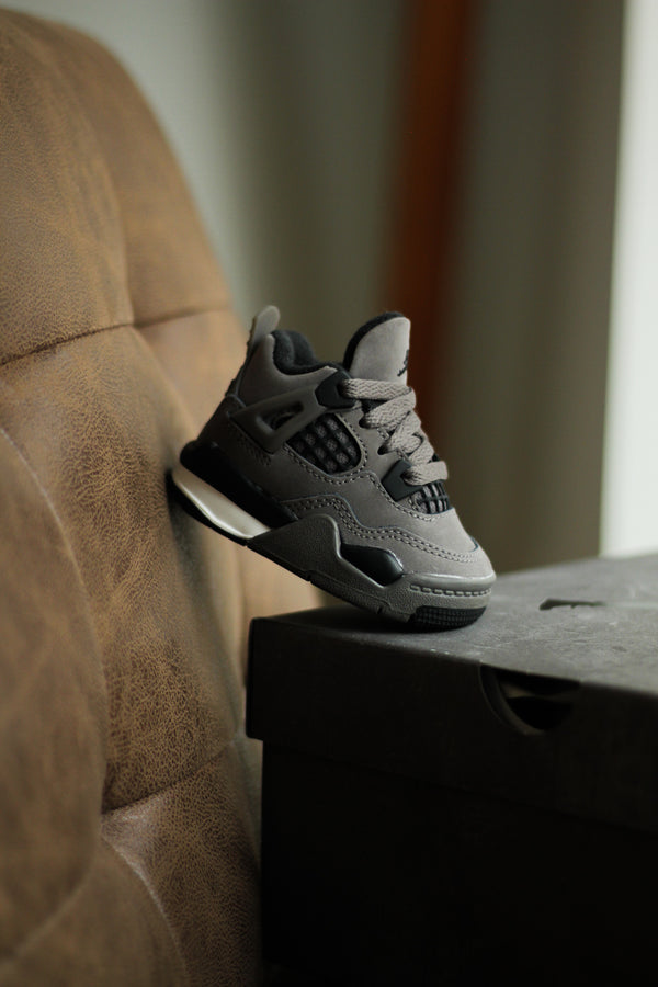 JORDAN 4 RETRO (TD) "CAVE STONE/BLACK-PHANTOM"