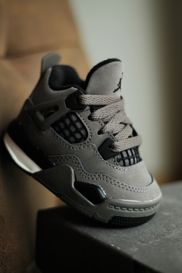 JORDAN 4 RETRO (TD) "CAVE STONE/BLACK-PHANTOM"