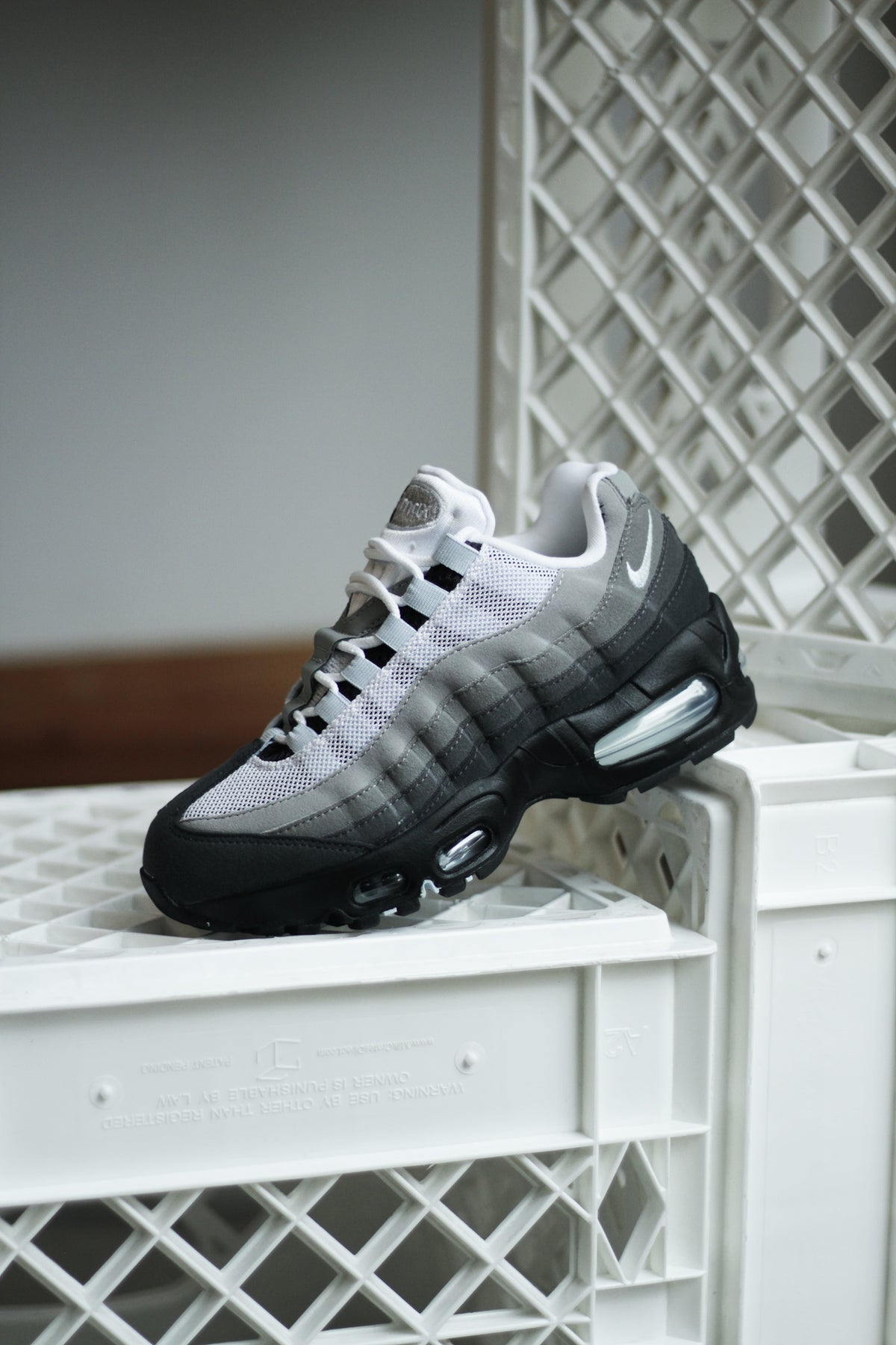 Granite Dust Nike Air Max 95 Og Black Air Max 95 Trainers Black