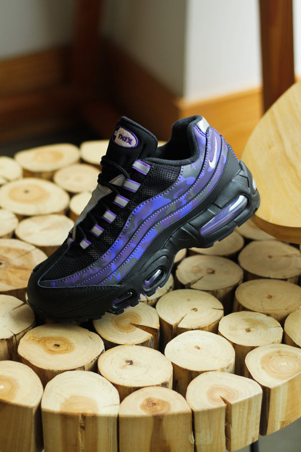 NIKE AIR MAX 95 OG QS "COURT PURPLE/VAST GREY-BLACK-CAVE PURPLE"