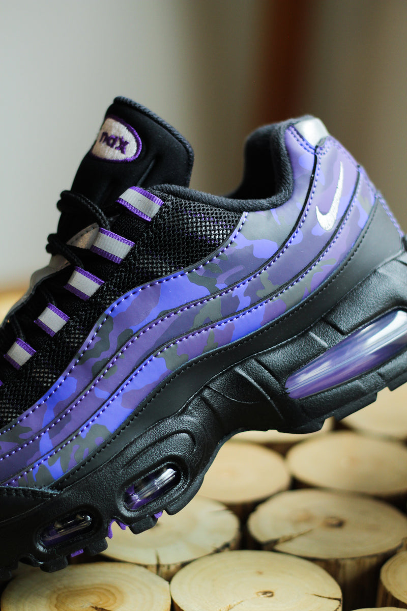 NIKE AIR MAX 95 OG QS "COURT PURPLE/VAST GREY-BLACK-CAVE PURPLE"