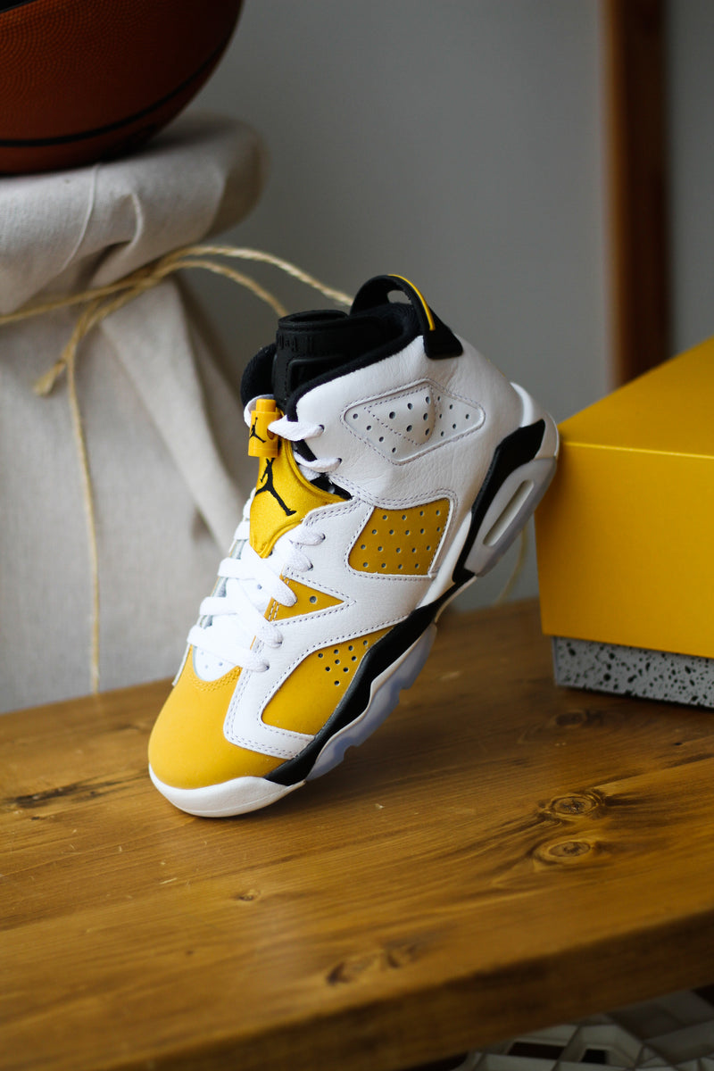 AIR JORDAN 6 RETRO (GS) "YELLOW OCHRE"