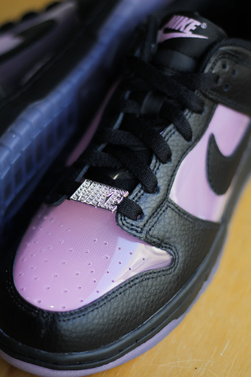 NIKE DUNK LOW RETRO PRM "PINK RISE/BLACK-BLACK"