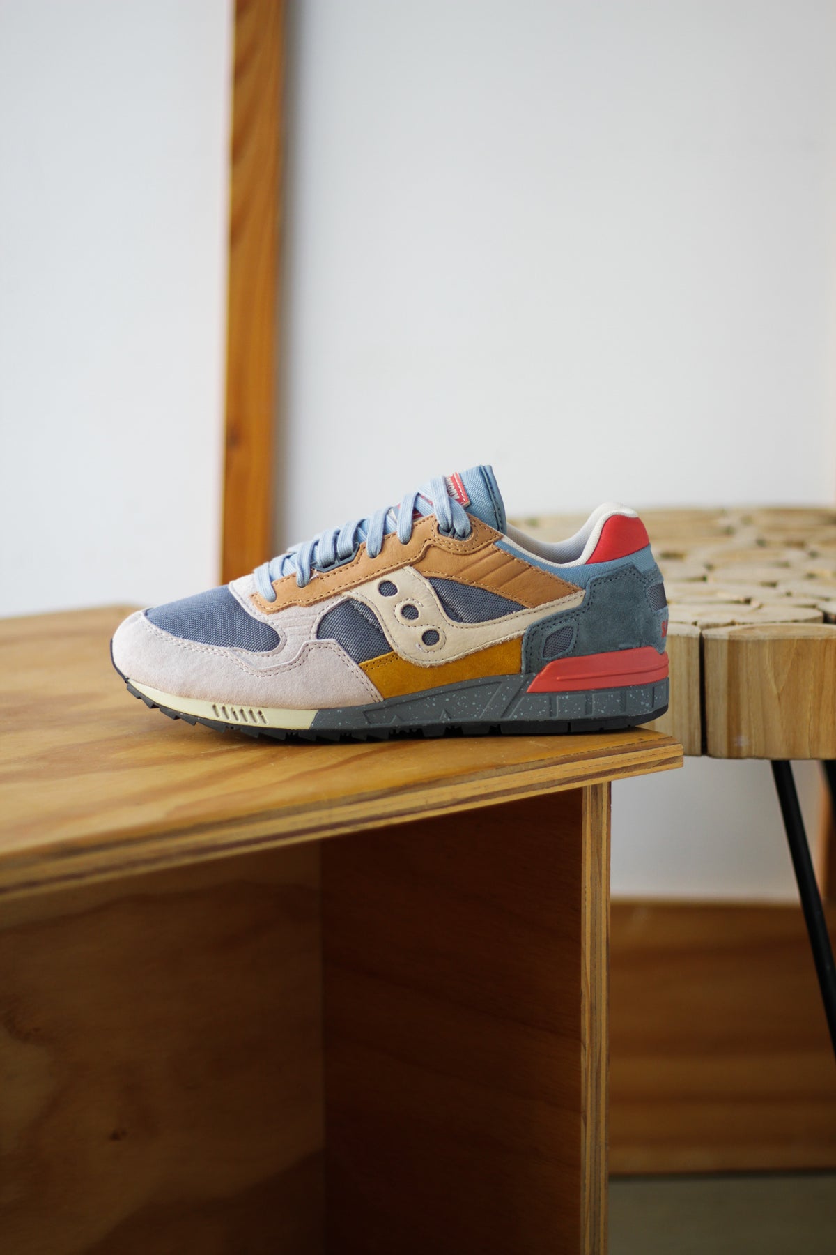 Saucony x Faherty Shadow 5000 Sneakers Mens 9 EUC lace Up Leather‎ Comfort Blue Saucony Shadow 5000 | S70665-2 | AFEW STORE main image 3