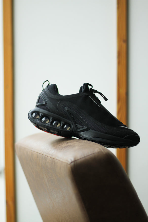 NIKE AIR MAX DN ROAM "BLACK/METALLIC SILVER-BLACK-BLACK"