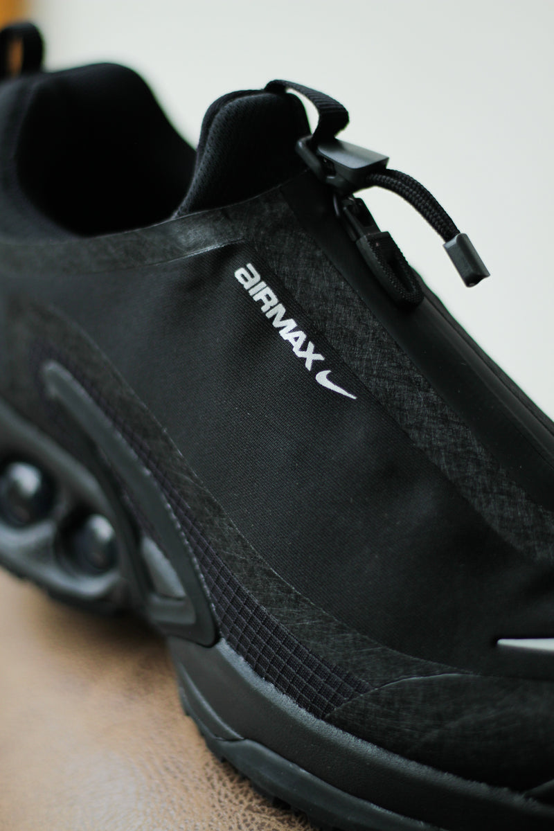 NIKE AIR MAX DN ROAM "BLACK/METALLIC SILVER-BLACK-BLACK"