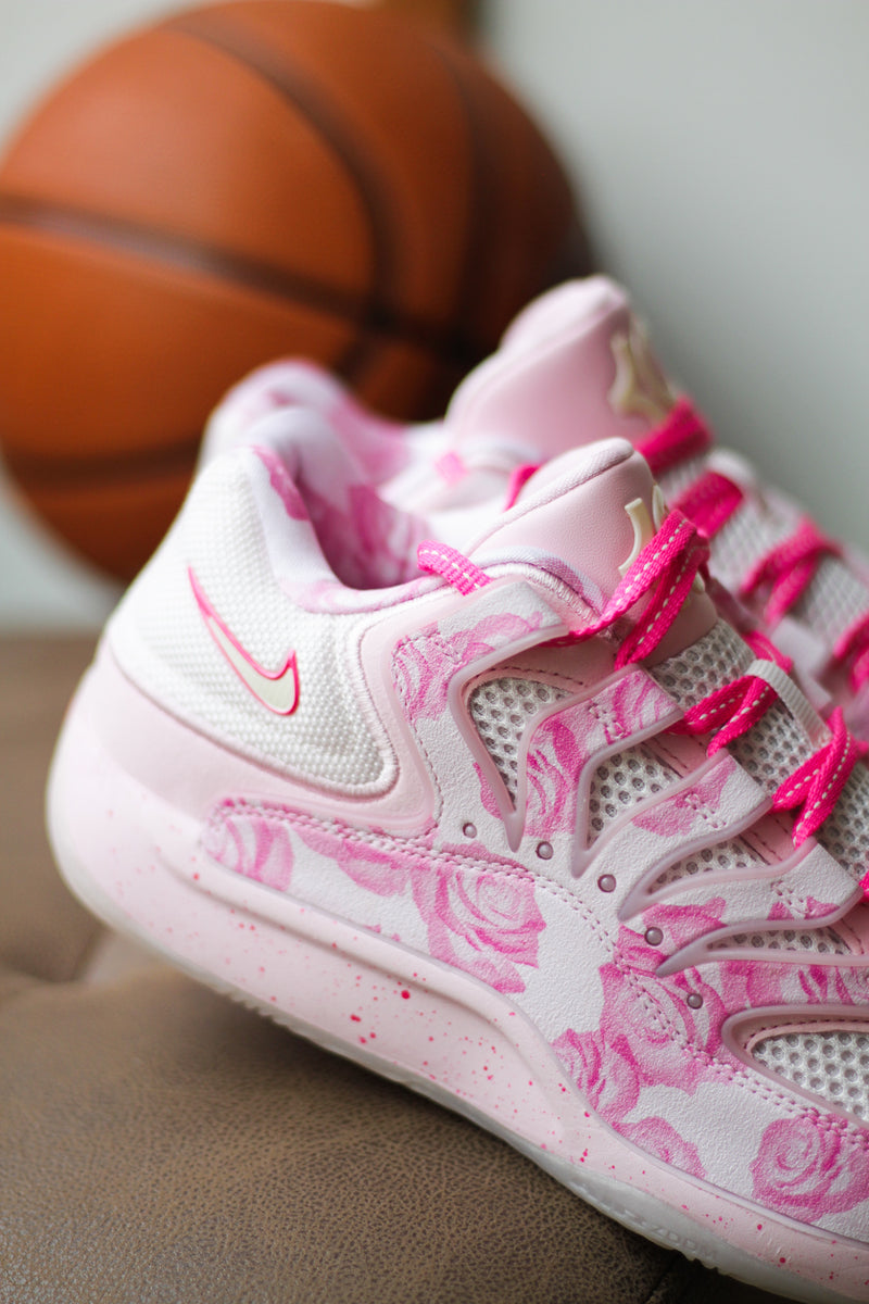 NIKE KD18 "PEARL PINK/LASER FUCHSIA-TULIP PINK"