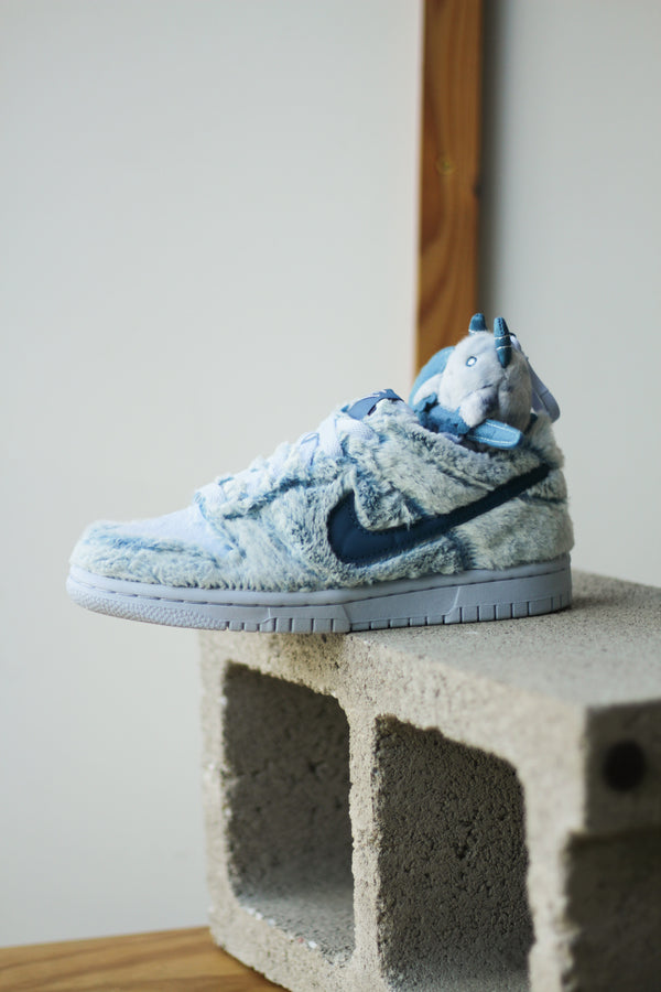 NIKE DUNK LOW (GS) "GREEN ABYSS/CELESTINE BLUE-WHITE"