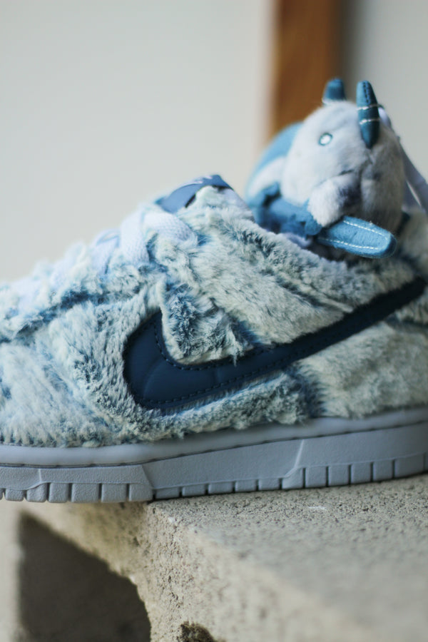 NIKE DUNK LOW (GS) "GREEN ABYSS/CELESTINE BLUE-WHITE"