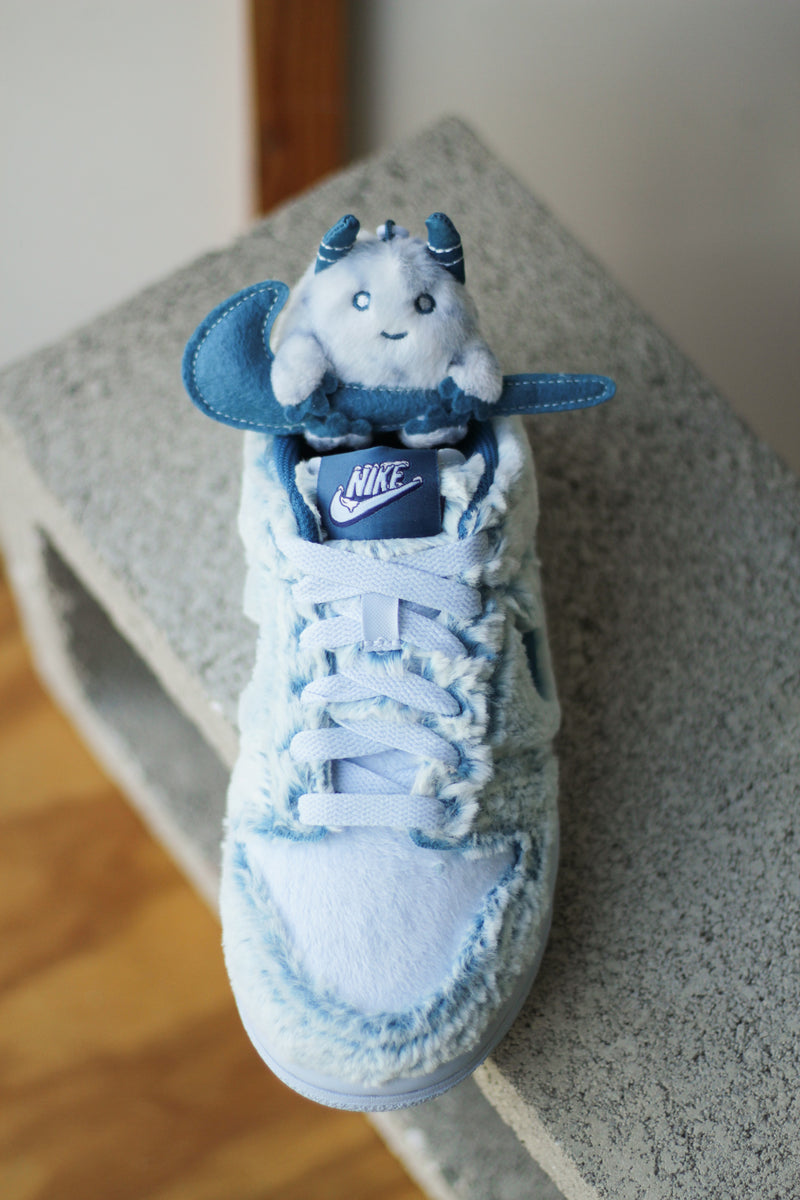 NIKE DUNK LOW (GS) "GREEN ABYSS/CELESTINE BLUE-WHITE"