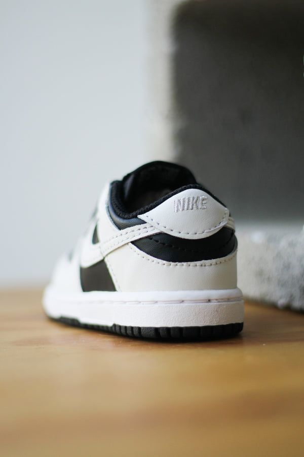 NIKE DUNK LOW (TD) "BLACK/PLATINUM TINT-PLATINUM TINT-WHITE"