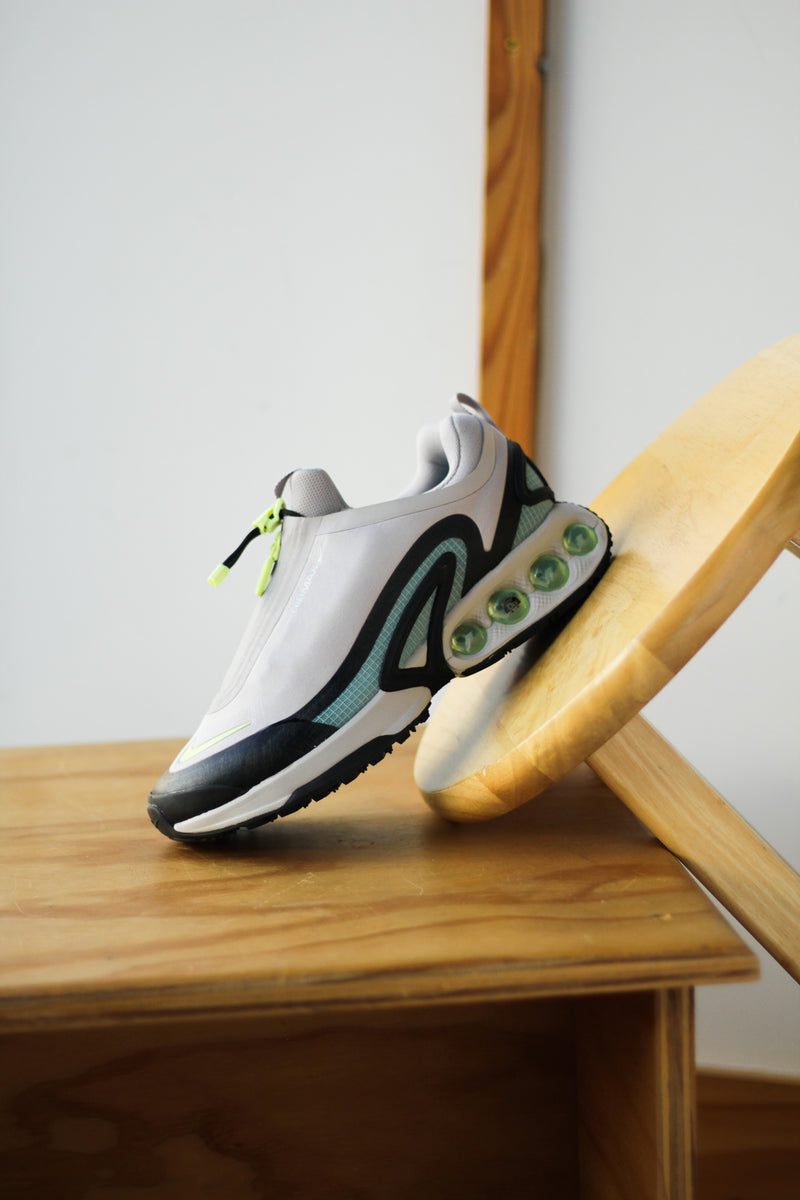 NIKE AIR MAX DN ROAM "COLLEGE GREY/LT LEMON TWIST-CANNON-BLACK"