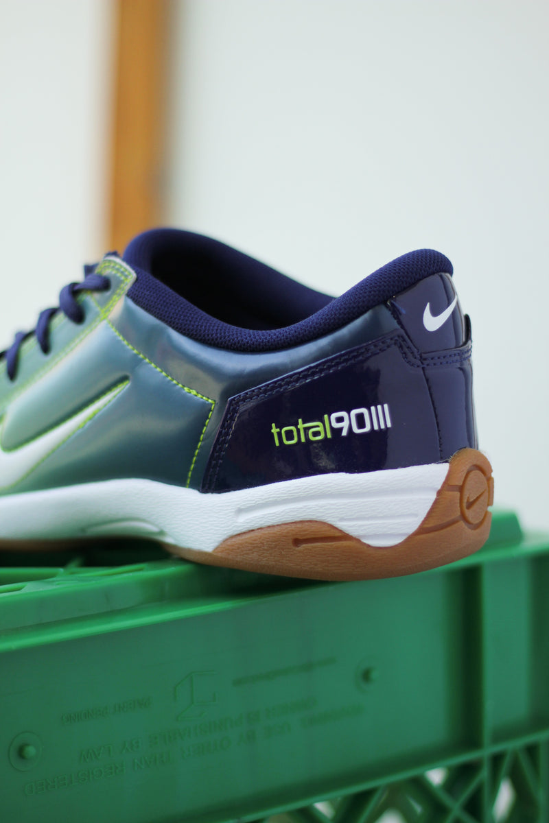 NIKE TOTAL 90 "BLUE VOID/WHITE-ATOMIC GREEN"