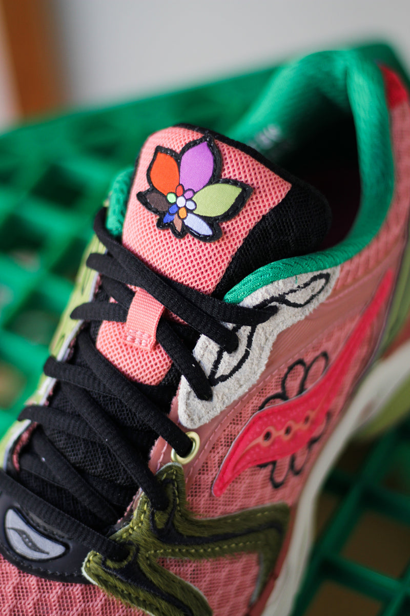 SAUCONY PROGRID TRIUMPH 4 "PEACH/LEAF"