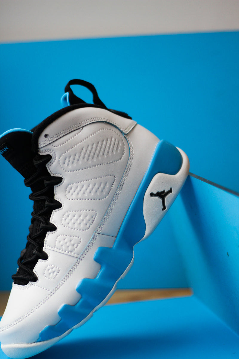 AIR JORDAN 9 RETRO (GS) "POWDER BLUE"