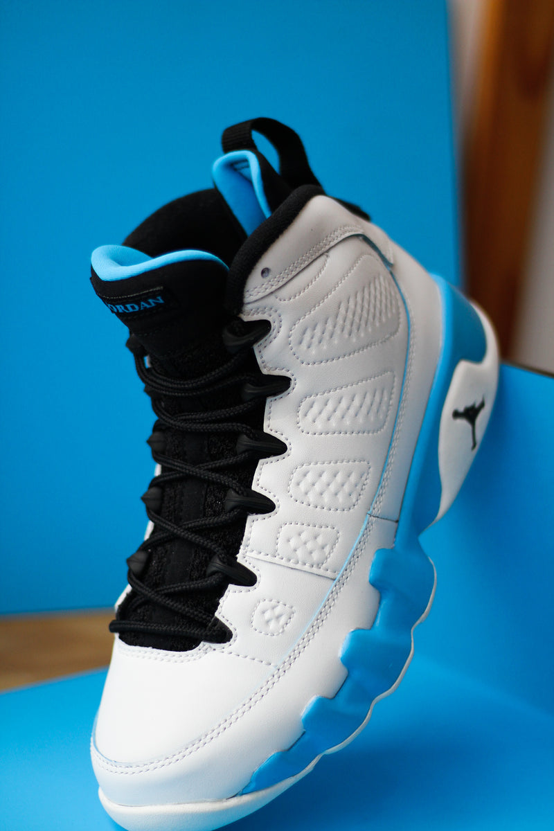 AIR JORDAN 9 RETRO (GS) "POWDER BLUE"