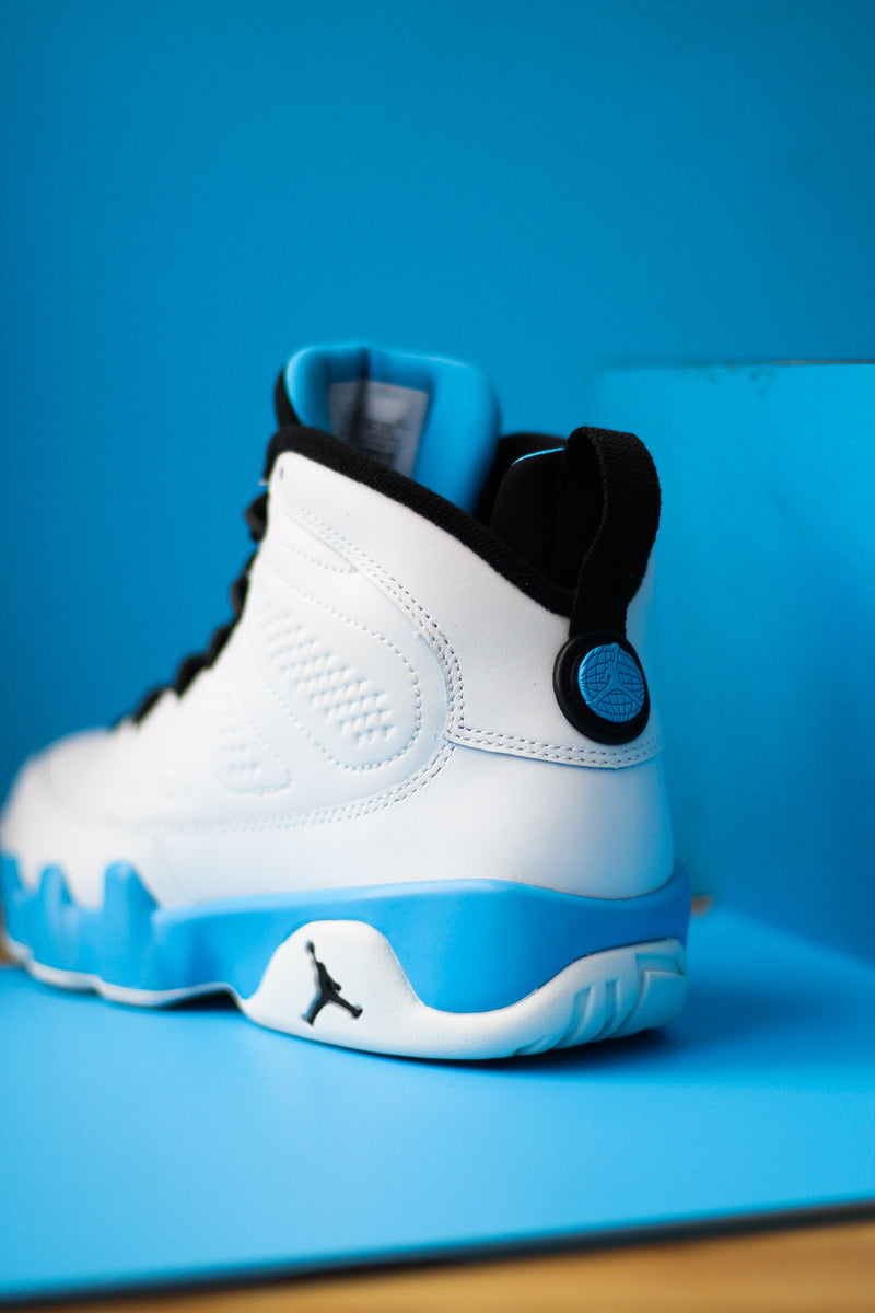 AIR JORDAN 9 RETRO (GS) "POWDER BLUE"