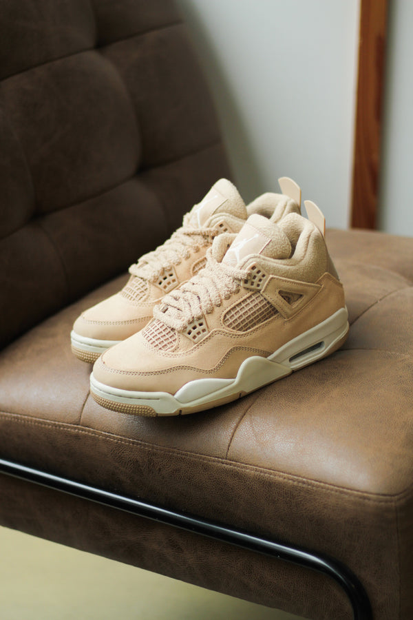 W AIR JORDAN 4 RETRO "HEMP/LT OREWOOD BRN"