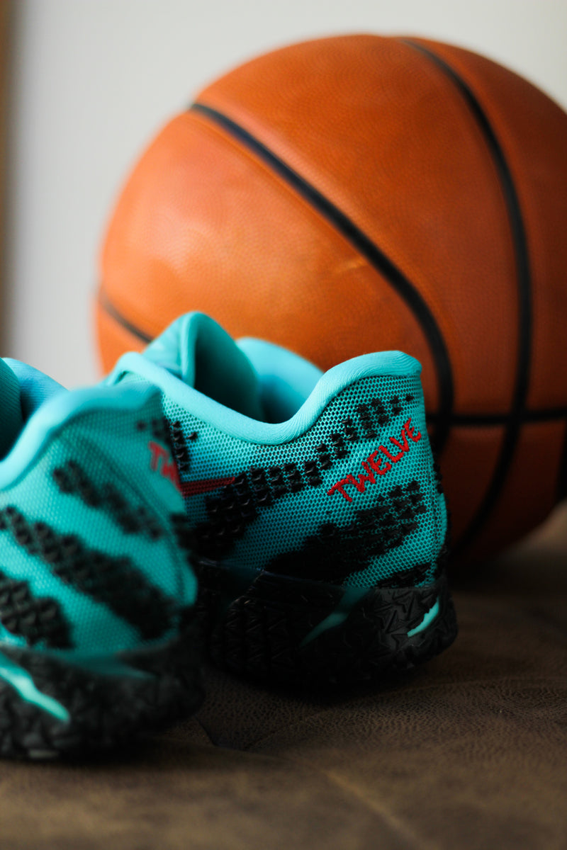 NIKE JA 3 "TURBO GREEN/UNIVERSITY RED-BLACK-WHITE"