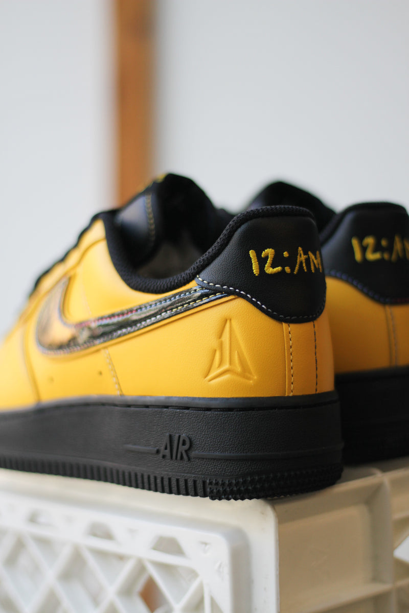 NIKE AIR FORCE 1 '07 JA "SUNDIAL/BLACK-COBALT BLISS"