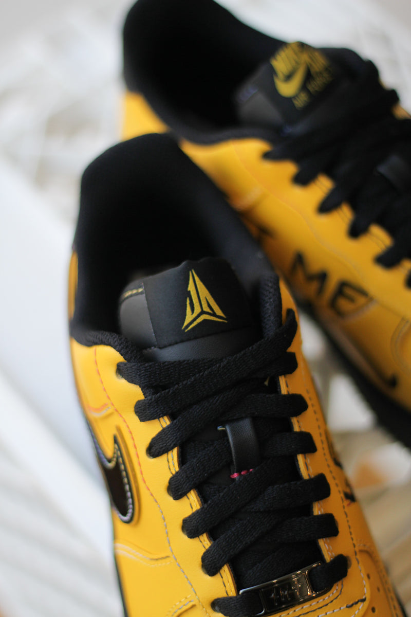 NIKE AIR FORCE 1 '07 JA "SUNDIAL/BLACK-COBALT BLISS"