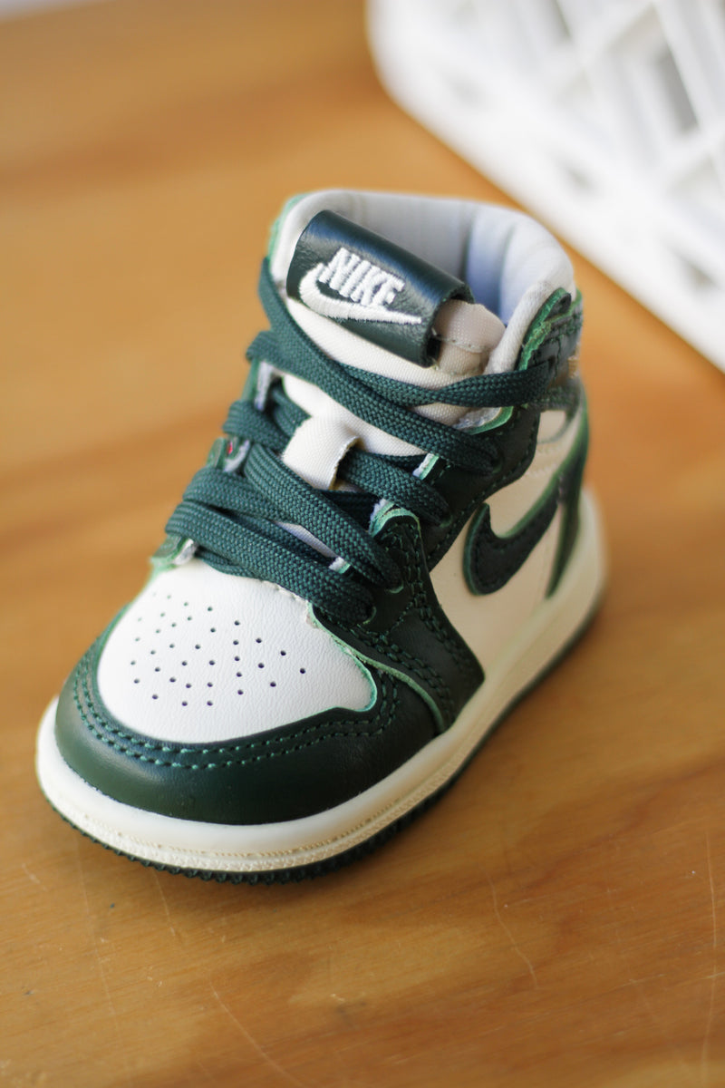 JORDAN 1 RETRO HIGH OG (TD) "PALE IVORY/PRO GREEN-FIR-COCONUT MILK"