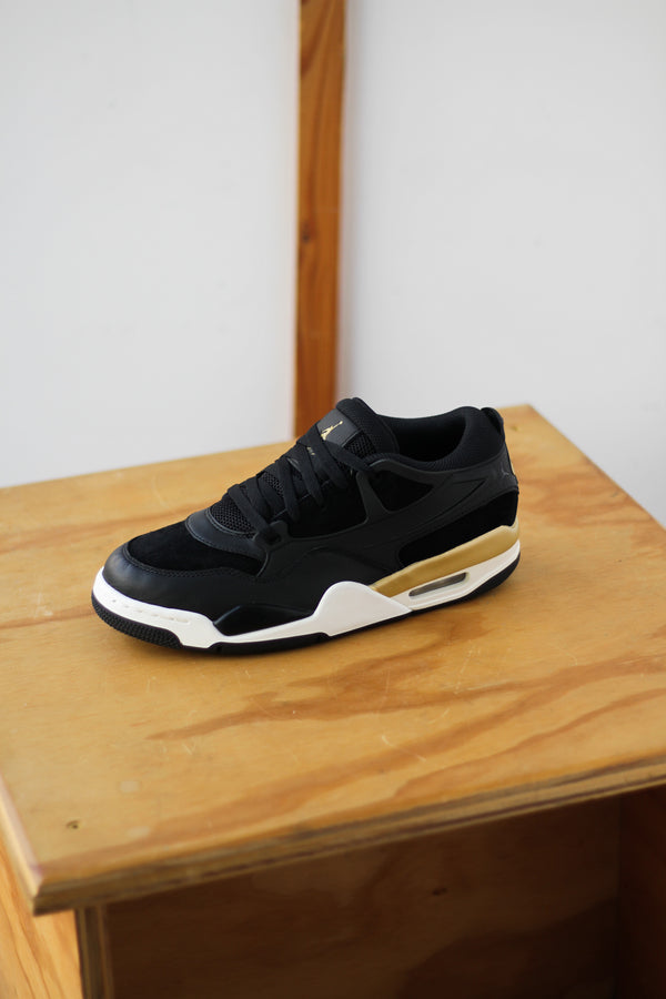 AIR JORDAN 4 RM "BLACK/METALLIC GOLD-SAIL-TEAM GOLD"