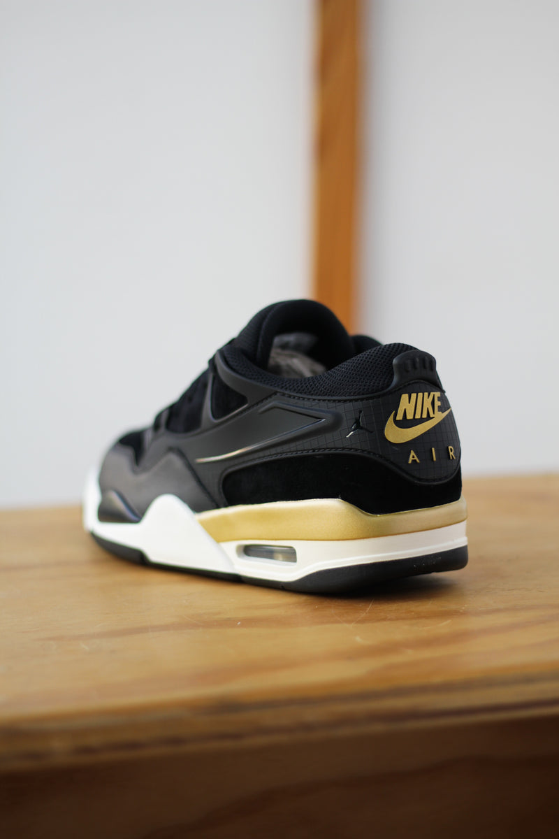 AIR JORDAN 4 RM "BLACK/METALLIC GOLD-SAIL-TEAM GOLD"
