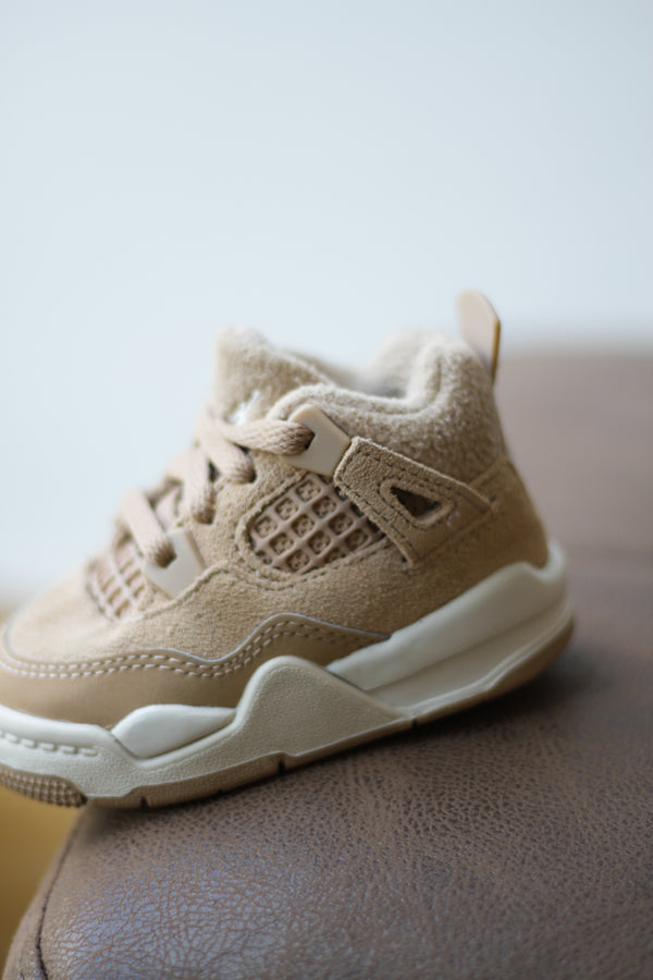 JORDAN 4 RETRO (TD) "HEMP/LT OREWOOD BRN"