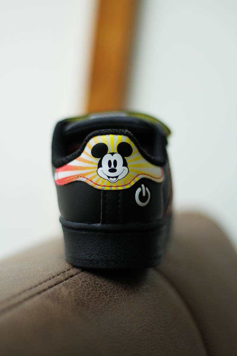 ADIDAS SUPERSTAR LED LIGHTS (TD) "CORE BLACK/CLOUD WHITE/ORBIT GREY"