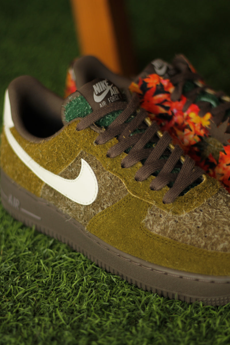 NIKE AIR FORCE 1 "OLIVE FLAK/SAIL-MEDIUM OLIVE-FIRE"