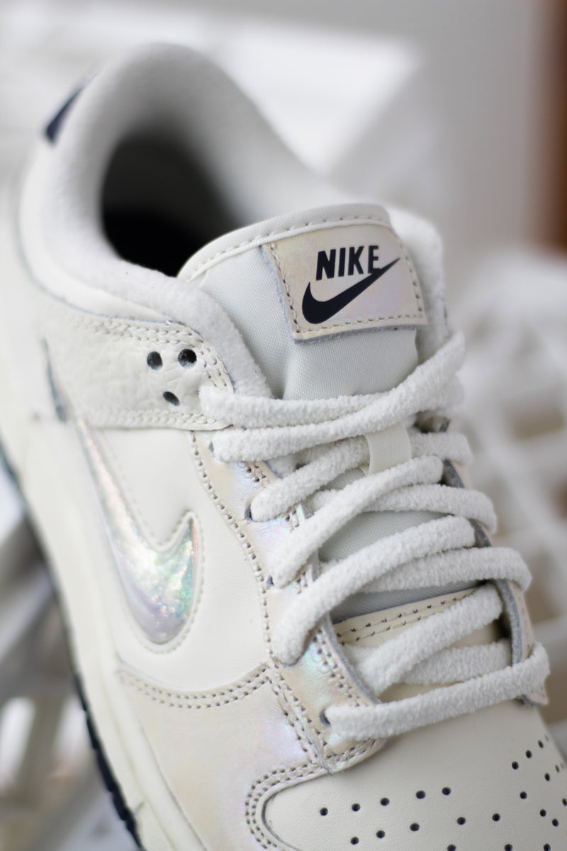 W NIKE DUNK LOW "SOFT PEARL/MULTI-COLOR-MIDNIGHT NAVY"