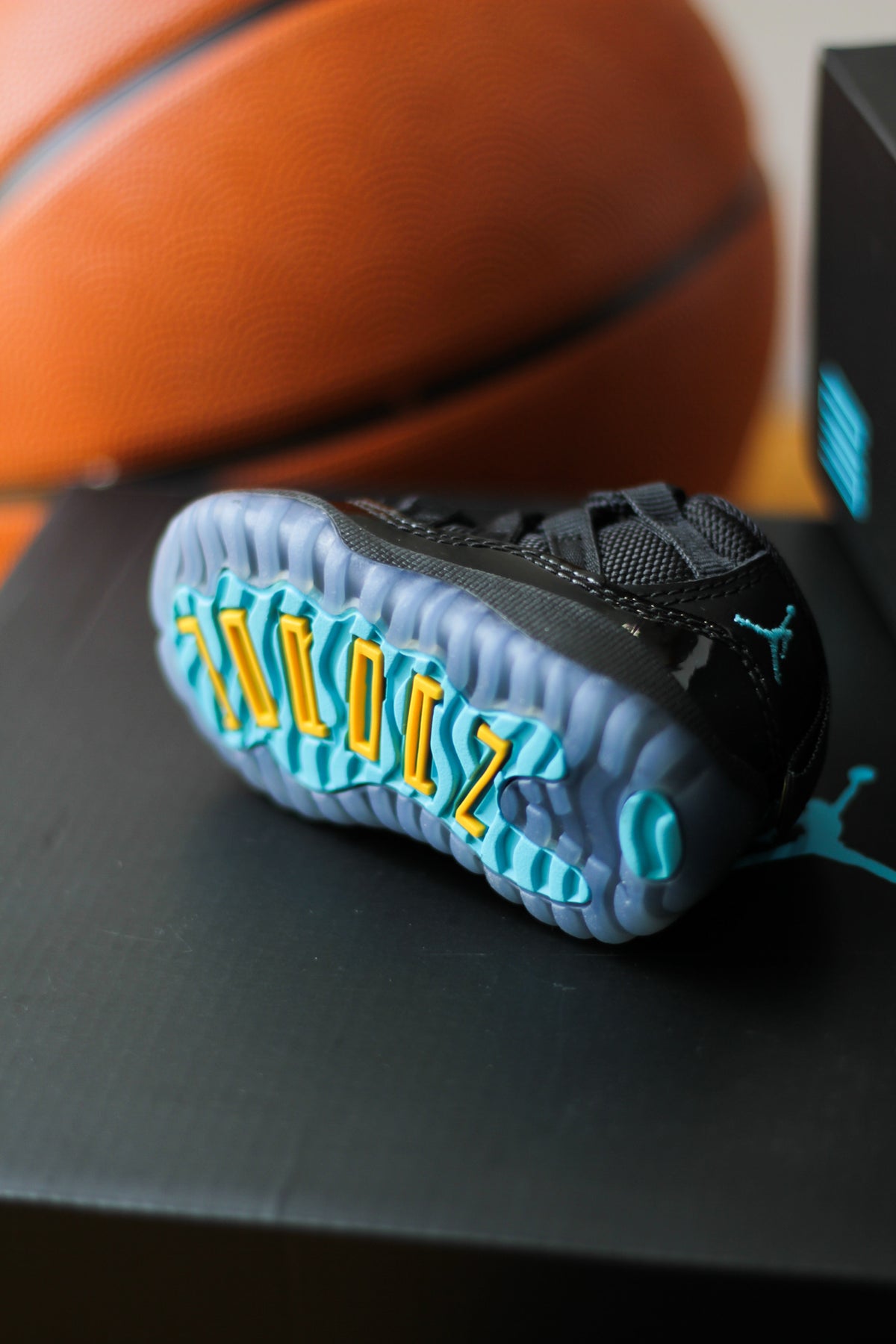 jordan 11 teal and black