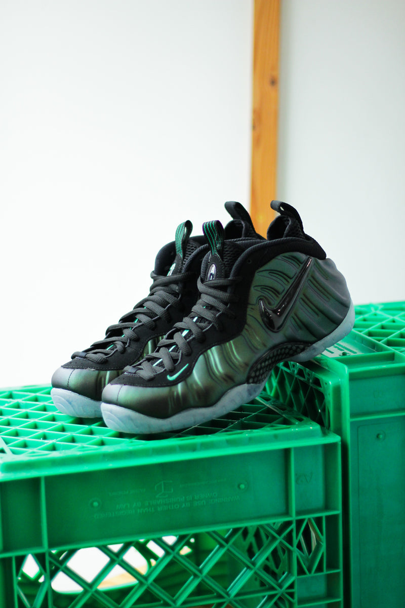 nike air foamposite pro pine green