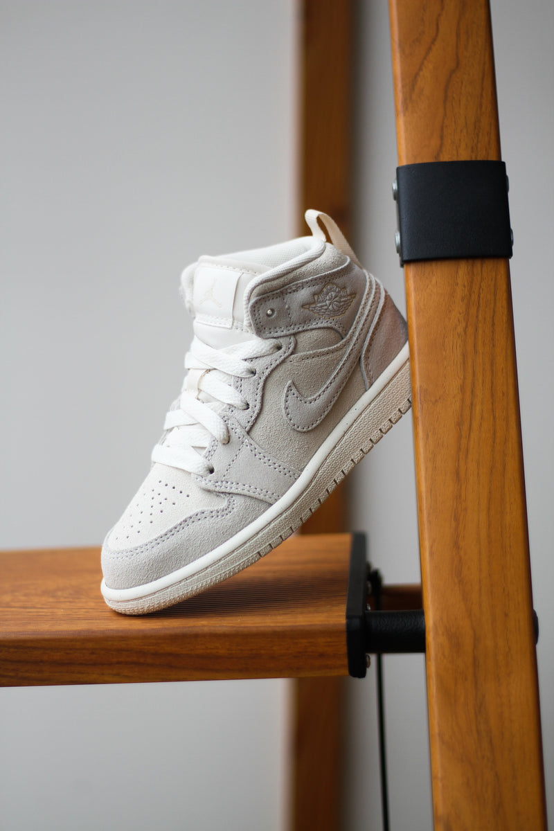 JORDAN 1 MID SE CRAFT (PS) "PALE IVORY"