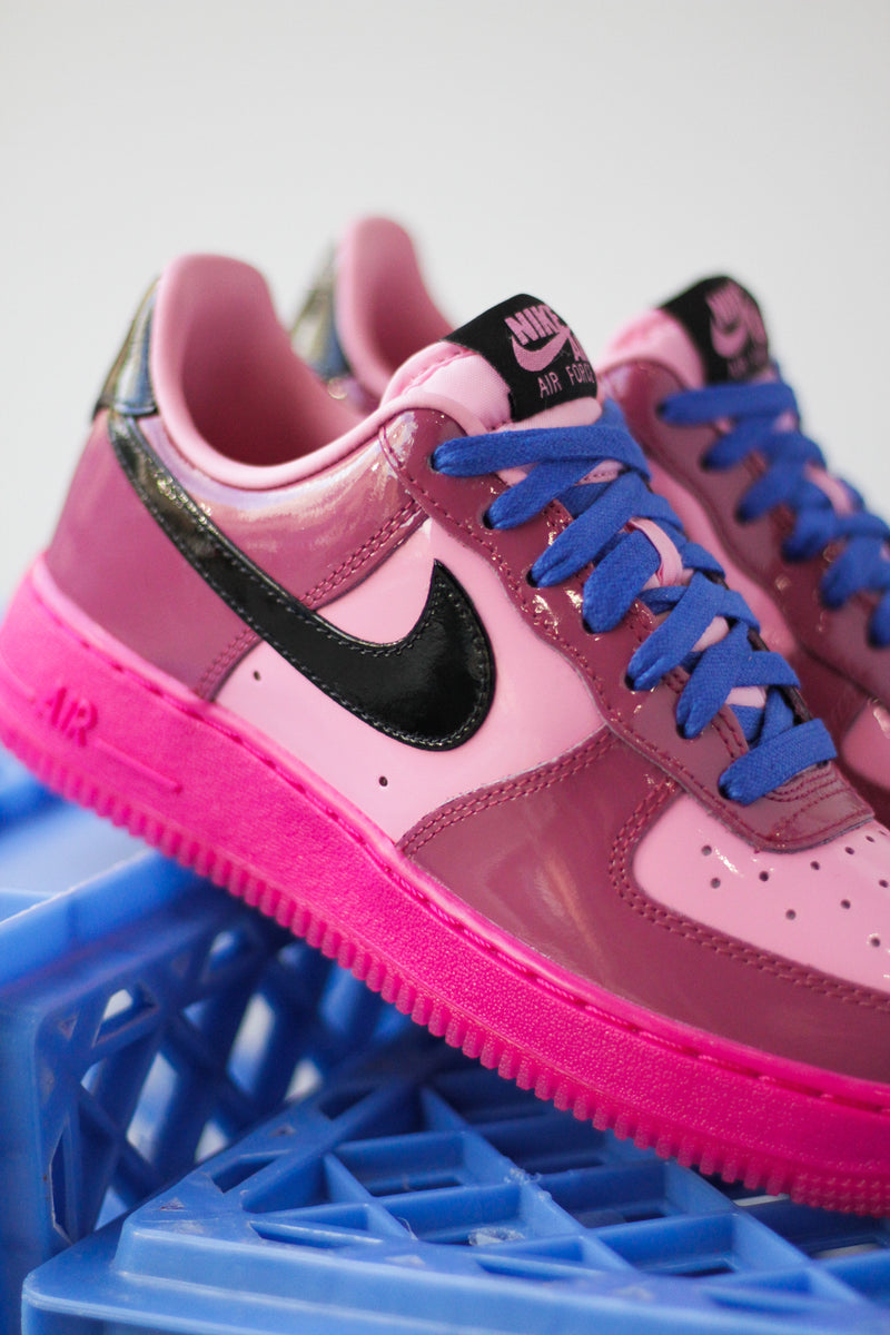 dark pink air force ones