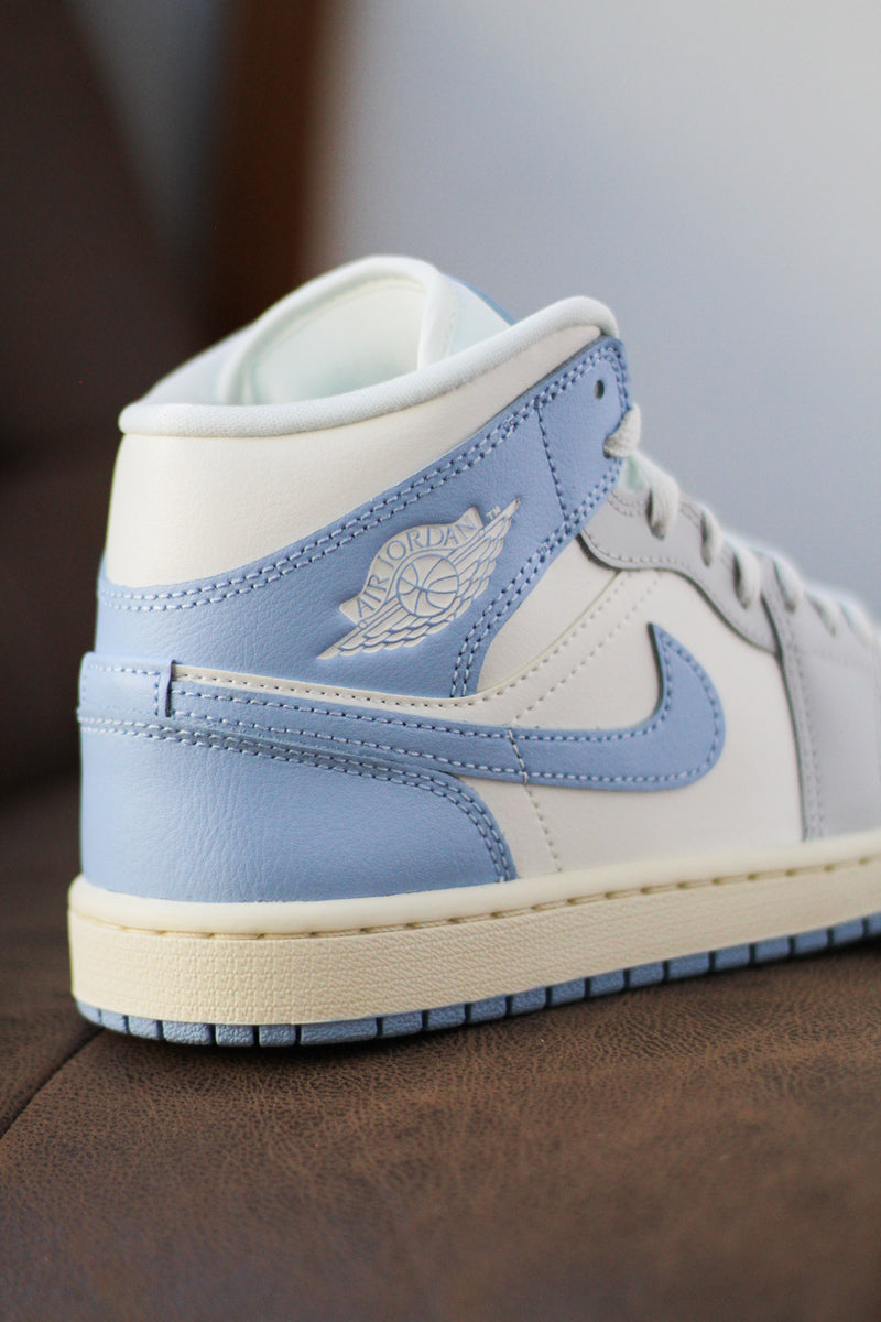 NIKE AIR JORDAN 正規品 Psychic Blue 23cm 正 W AIR JORDAN 1 MID 