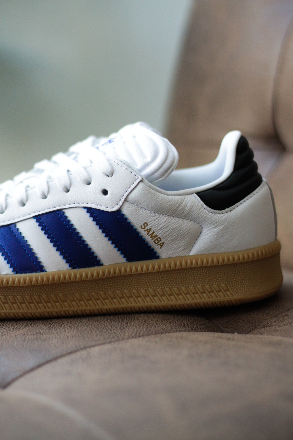 ◆adidas◆ Samba XLG White Blue IE9182 SAMBA XLG