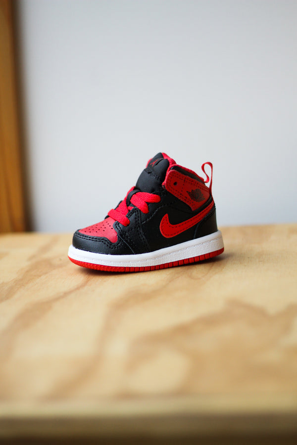 JORDAN 1 MID (TD) "FIRE RED"