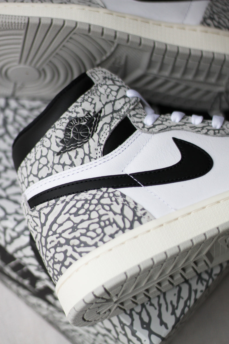 AIR JORDAN 1 RETRO HIGH OG (GS) "CEMENT"