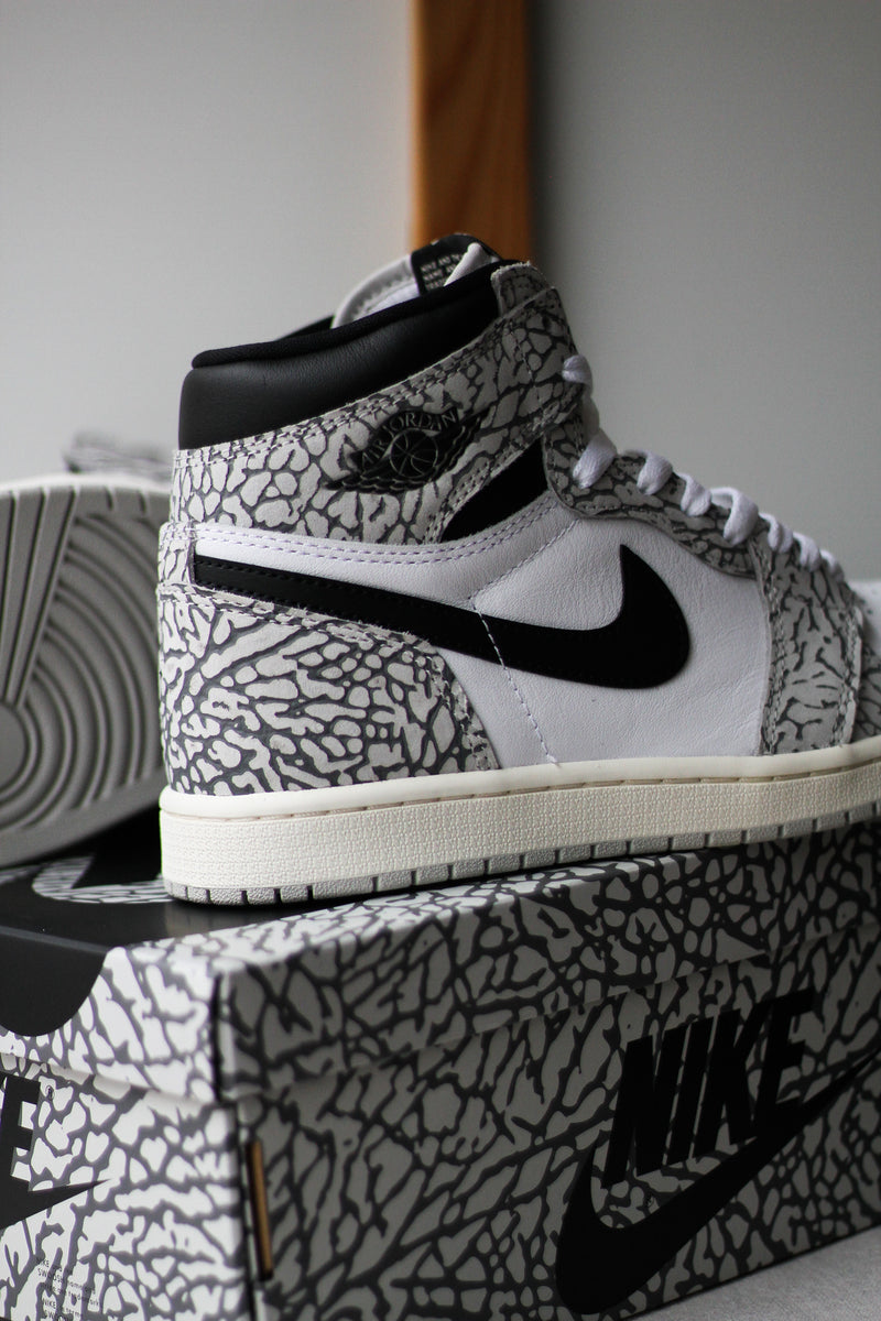 AIR JORDAN 1 RETRO HIGH OG (GS) "CEMENT"