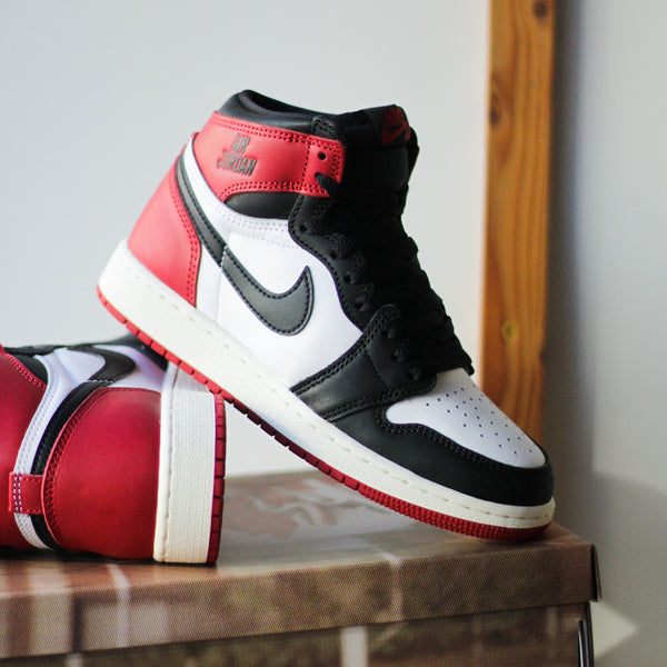★[NIKE]★WS AIR JORDAN 1 Retro High OG Varsity Red★ AIR JORDAN 1 RETRO HIGH OG (GS) 