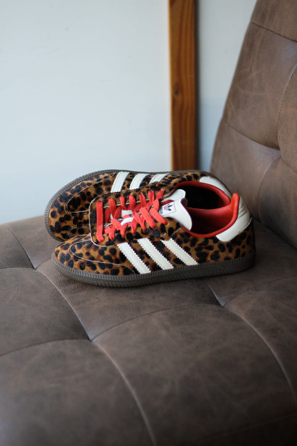 W ADIDAS SAMBA OG " CORE BLACK/PRELOVED RED/CREAM WHITE"