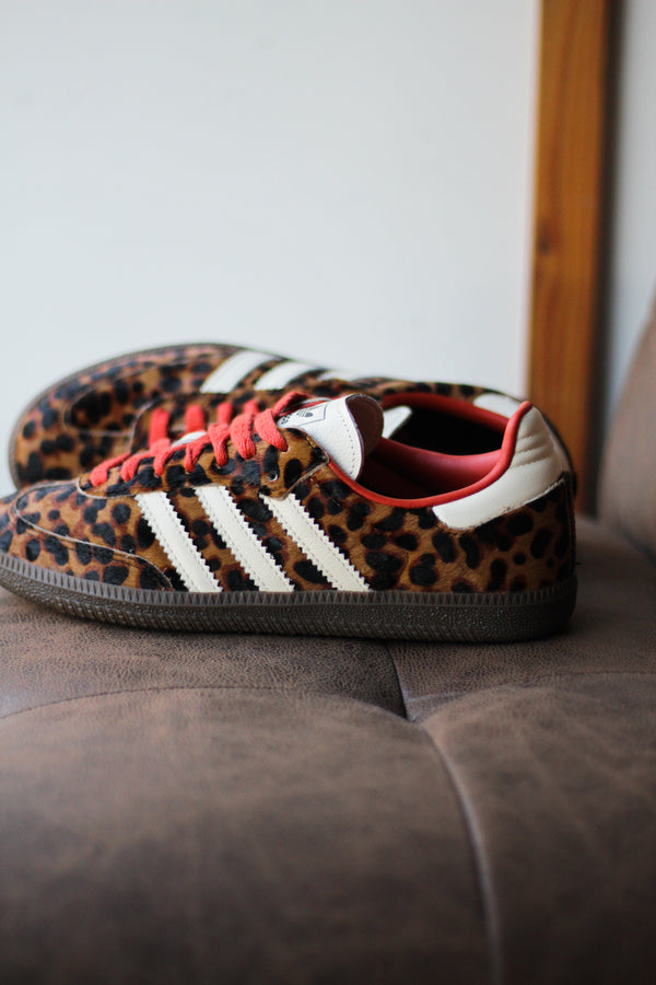 W ADIDAS SAMBA OG " CORE BLACK/PRELOVED RED/CREAM WHITE"