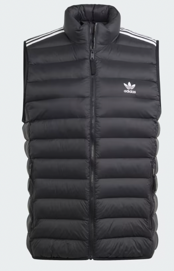 PADDED STAND UP VEST BLACK Sneaker Room