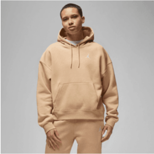 W BROOKLYN FLEECE HOODIE "DESERT"