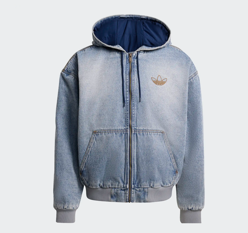 ADIDAS DENIM PADDED JACKET ADIDAS DENIM PADDED JACKET